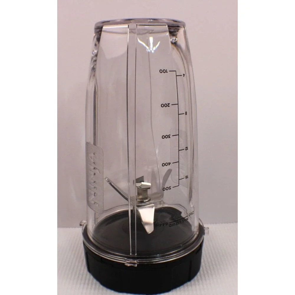 Nutri Ninja 21 Oz Single Serve Blender Cup with Blade Assembly Replacement OEM